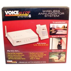 VA-6000S Voice Alert Wireless Security System
