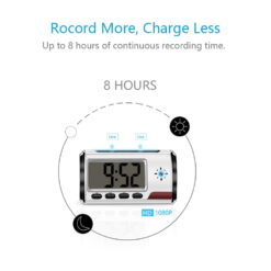 Mini Digital Alarm Clock Hidden Camera with DVR |