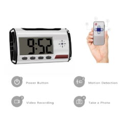 Mini Digital Alarm Clock Hidden Camera with DVR |