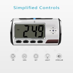 Mini Digital Alarm Clock Hidden Camera with DVR |