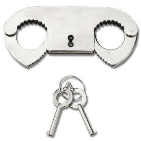 Manette A Doppia Chiusura (Thumbcuffs) Per Sicurezza E Portieri | Police Gear