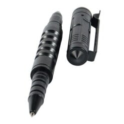 Pull Cap Tactical Pen Black with Glass Breaker Pull Cap Tactical Pen Black with Glass Breaker