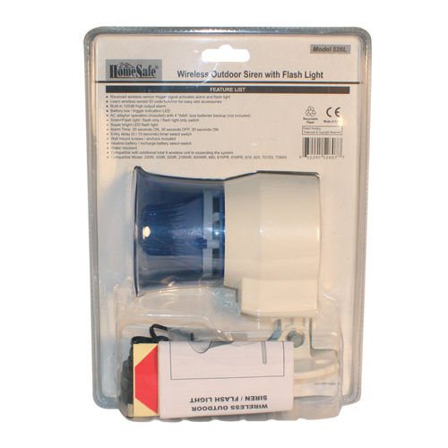 HomeSafe Wireless Outdoor Security Siren HomeSafe Wireless Outdoor Security Siren