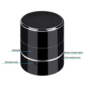 WNAT Hidden Camera 1080P WiFi HD Spy Cam Bluetooth Speakers Wireless Mini Camera Rotate 180° Video Recorder Motion Detection Real-Time View Nanny Cam WNAT Hidden Camera 1080P WiFi HD Spy Cam Bluetooth Speakers Wireless Mini Camera Rotate 180° Video Recorder Motion Detection Real-Time View Nanny Cam |