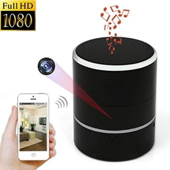 WNAT Hidden Camera 1080P WiFi HD Spy Cam Bluetooth Speakers Wireless Mini Camera Rotate 180° Video Recorder Motion Detection Real-Time View Nanny Cam WNAT Hidden Camera 1080P WiFi HD Spy Cam Bluetooth Speakers Wireless Mini Camera Rotate 180° Video Recorder Motion Detection Real-Time View Nanny Cam |