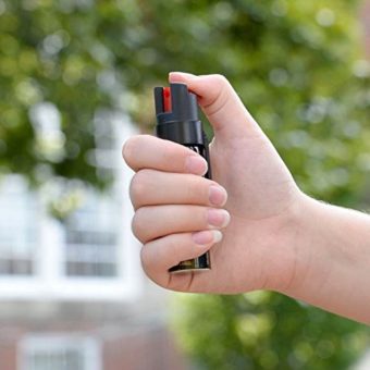 SABRE Advanced Compact Pepper Spray with Clip – 3-in-1 Pepper Spray, CS Tear Gas & UV Marking Dye – Maximum Police Strength OC Spray, 10-Foot (3M) Range, 35 Bursts – Optional Practice Spray SABRE Advanced Compact Pepper Spray with Clip – 3-in-1 Pepper Spray, CS Tear Gas & UV Marking Dye – Maximum Police Strength OC Spray, 10-Foot (3M) Range, 35 Bursts – Optional Practice Spray |